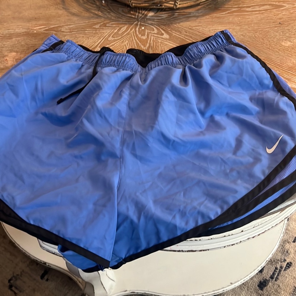 Blue Nike running shorts, size 1x